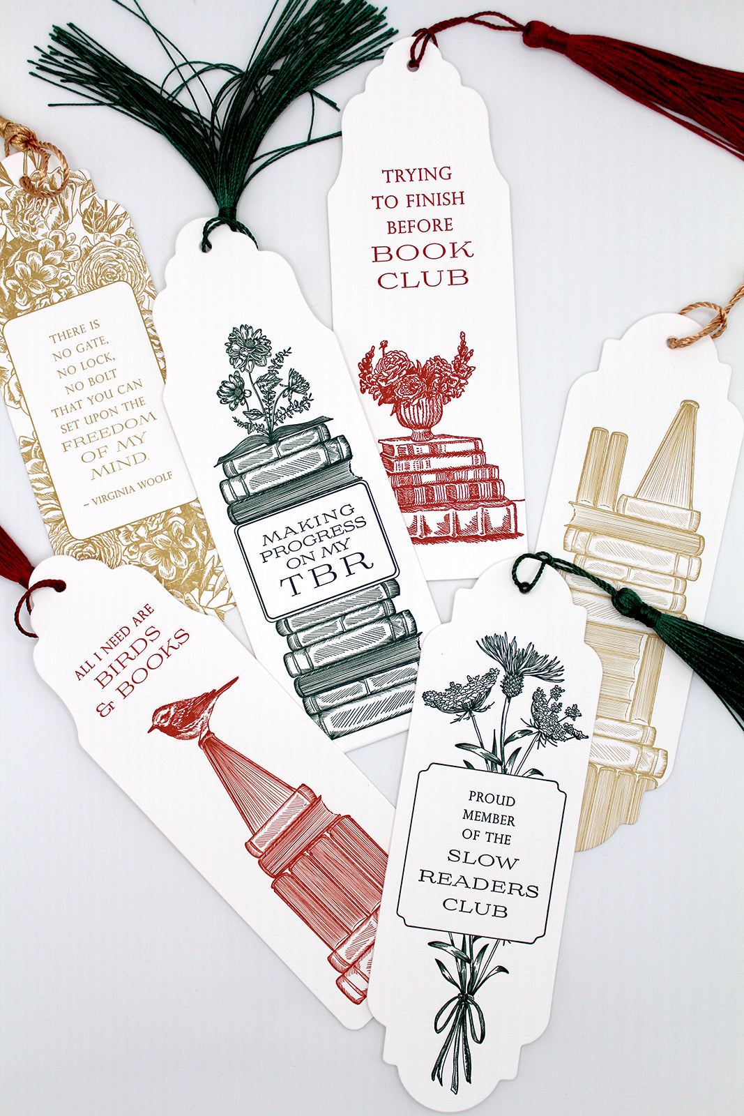 All I Need Are Birds & Books Bookmark