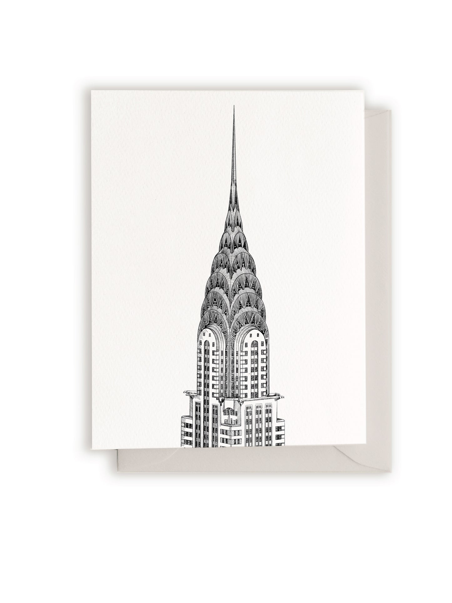 Chrysler Building Letterpress Card
