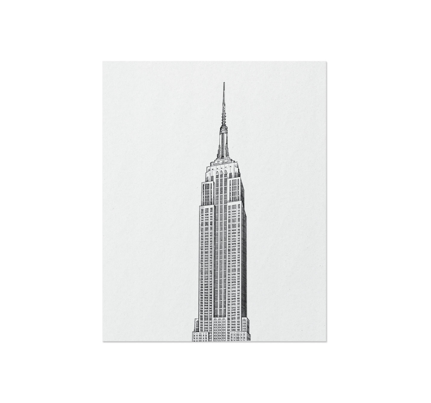 Empire State Building Art Print