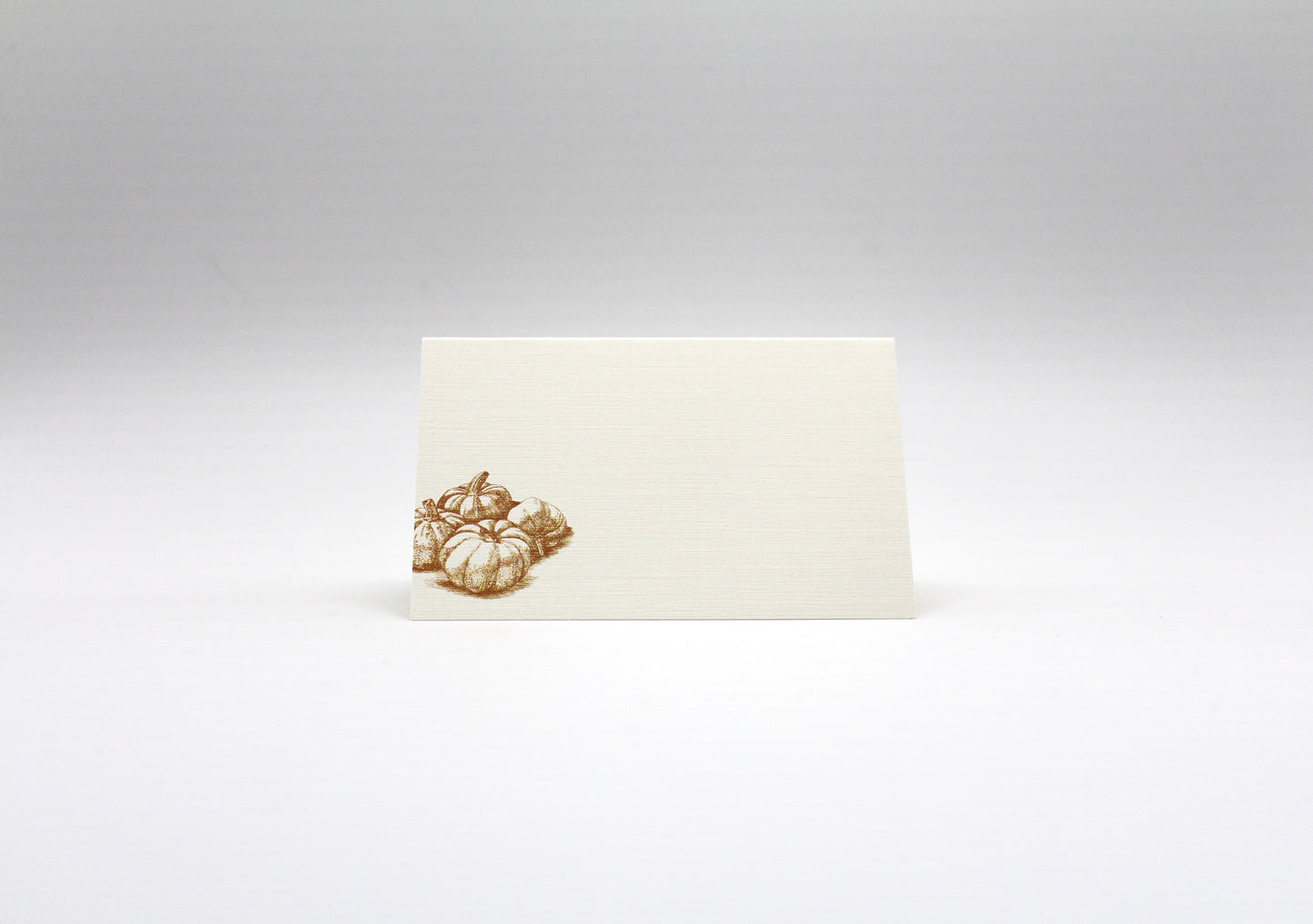 Autumn Harvest Place Cards- Double-sided Table Tents (Set of 12)