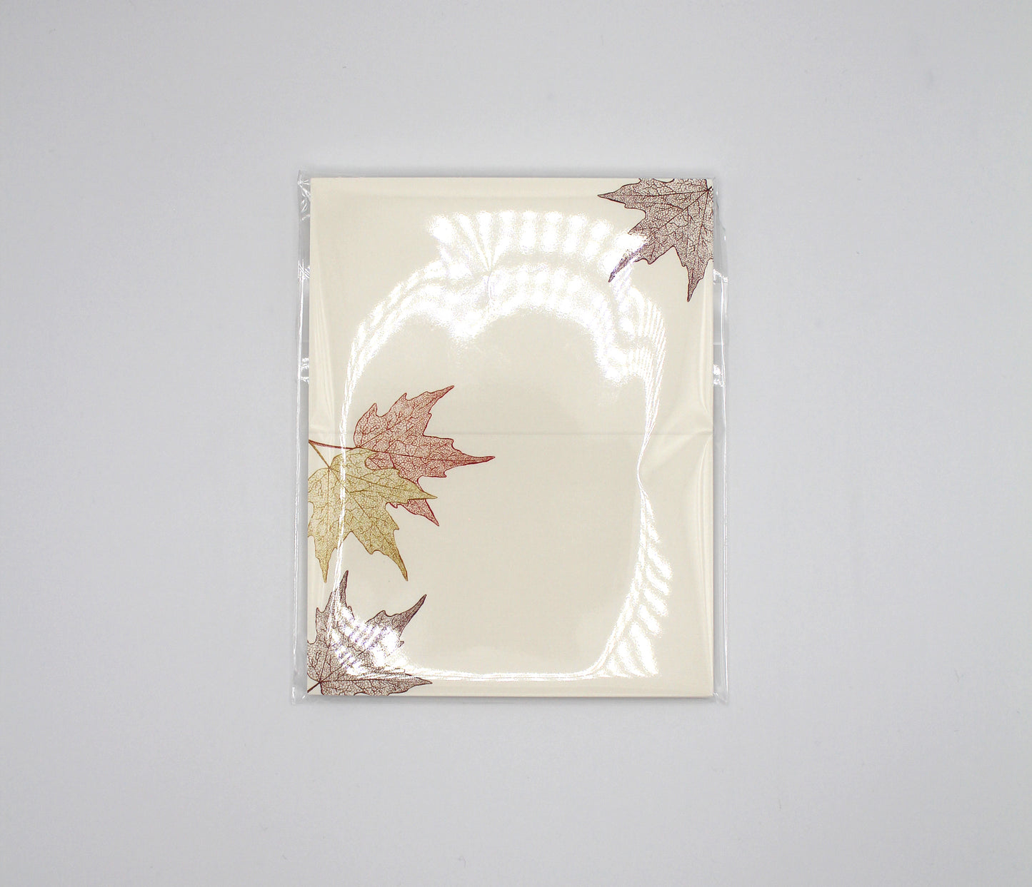 Autumn Leaves Place Cards- Double-sided Table Tents (Set of 12)