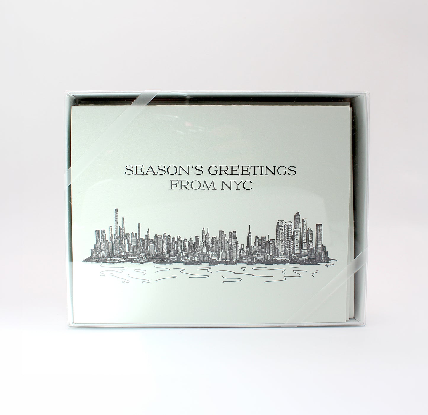 Season's Greetings from NYC Boxed Holiday Letterpress Cards