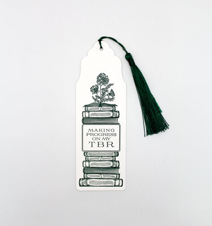 Making Progress On My TBR Bookmark