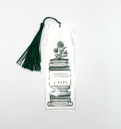 Making Progress On My TBR Bookmark