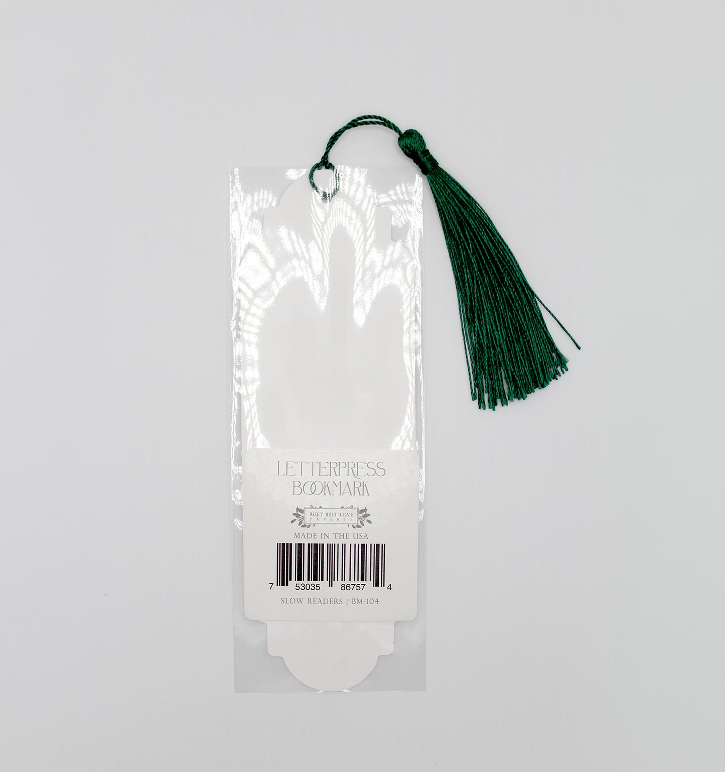 Proud Member of the Slow Readers Club Bookmark