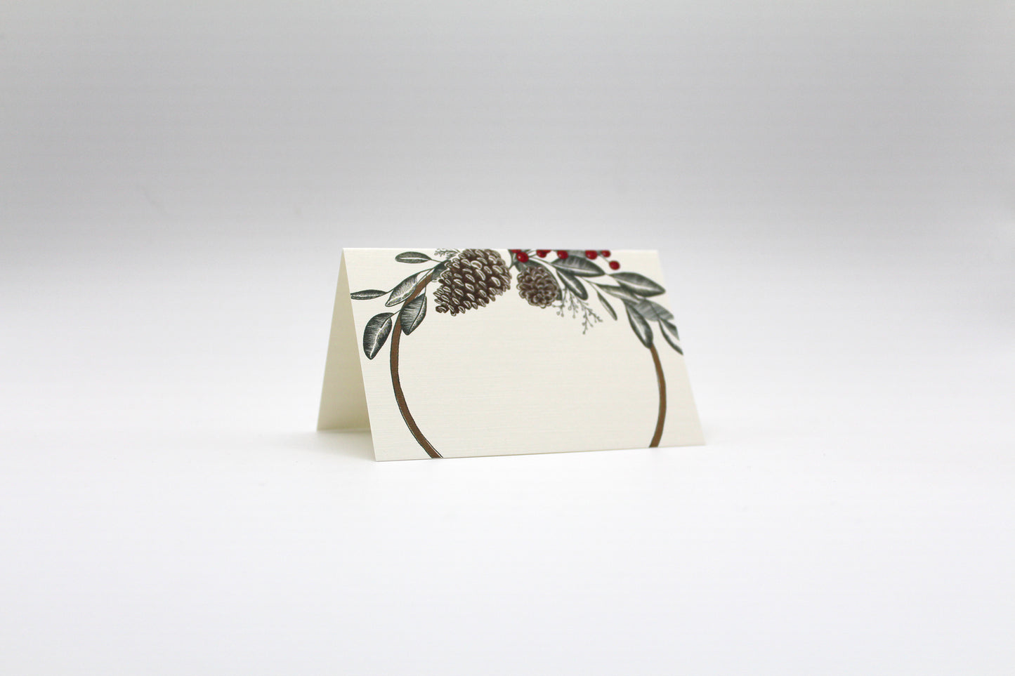 Boho Wreath Place Cards- Double-sided Table Tents (Set of 12)