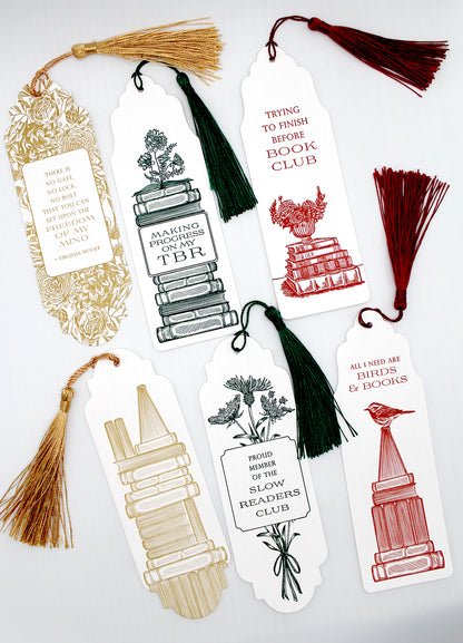 Making Progress On My TBR Bookmark