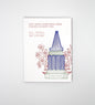 Even When Everything Feels Stacked Against You, I'll Still Be Here Letterpress Greeting Card