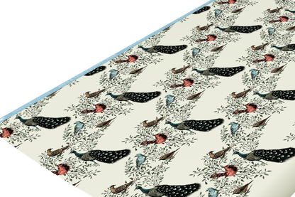 Bird print wrapping paper roll by Rust Belt Love
