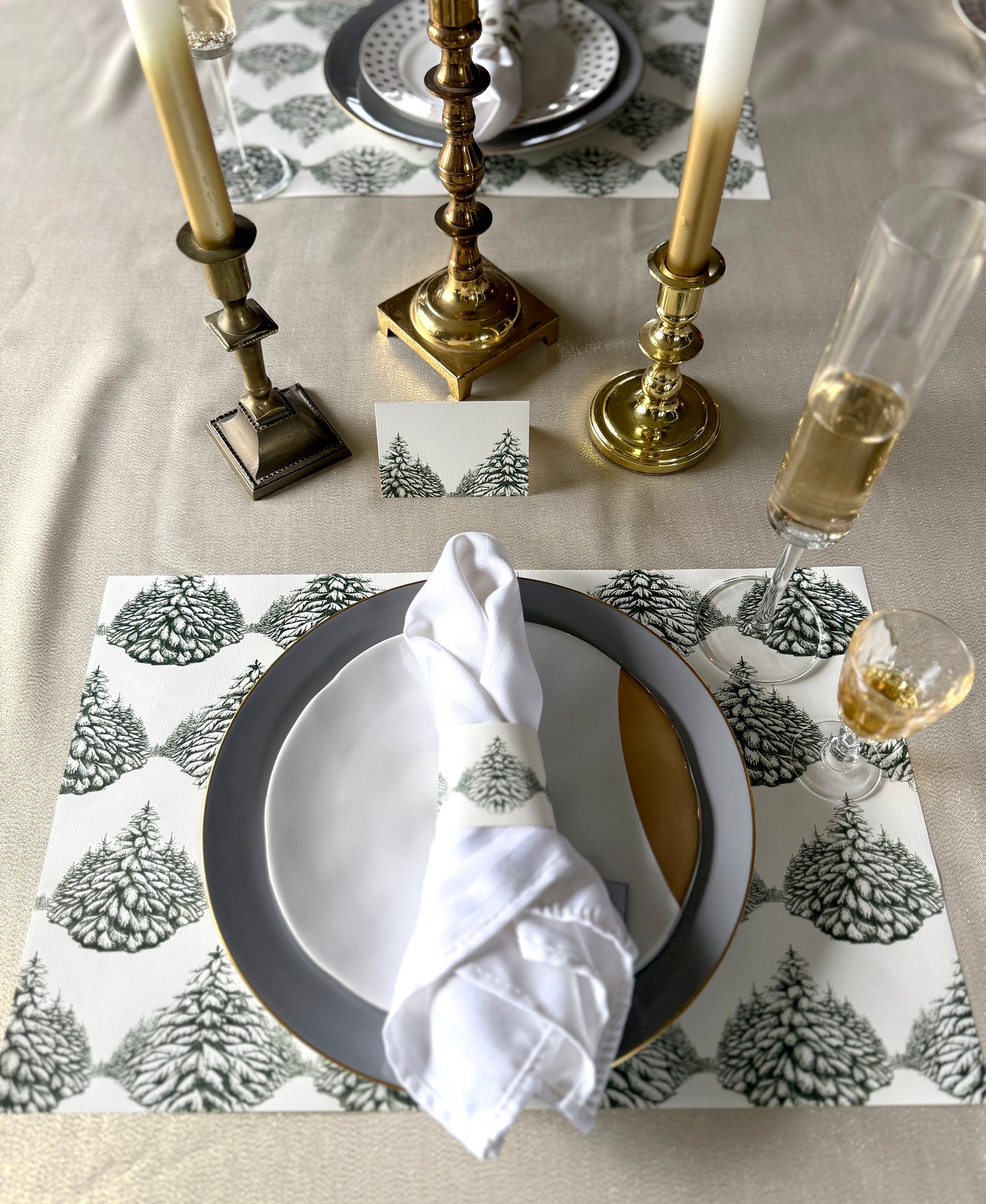 Holiday Forest Placemat (Set of 12)