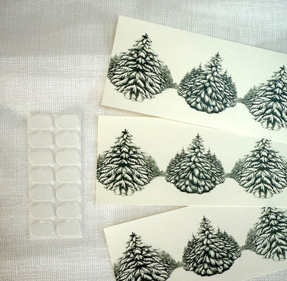 Holiday Forest Napkin Bands (Set of 12)