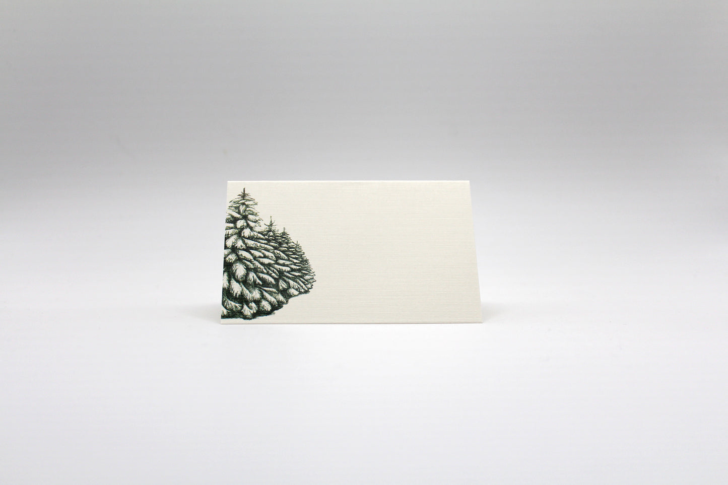 Holiday Forest Place Cards- Double-sided Table Tents (Set of 12)