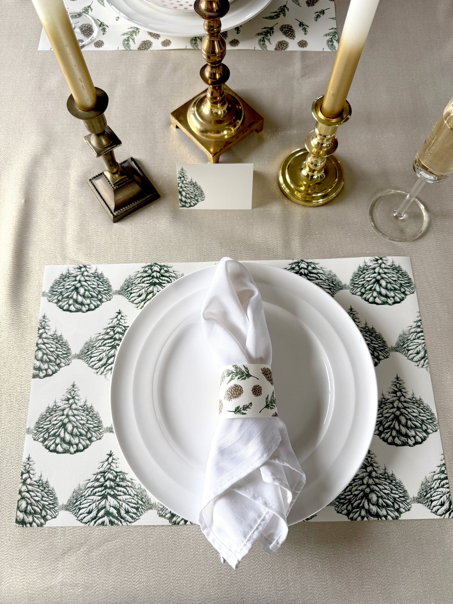 Holiday Forest Placemat (Set of 12)