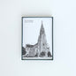 St. Louis Church in Buffalo, NY Illustration Print