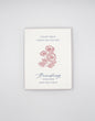 Letterpress mother's day card with florals that says "I know today isn't easy for you. Remembering your mom with you today" by Rust Belt Love