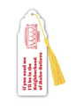 If You Need Me I'll Be In The Neighborhood of Make-Believe; Mister Rogers' Neighborhood Bookmark