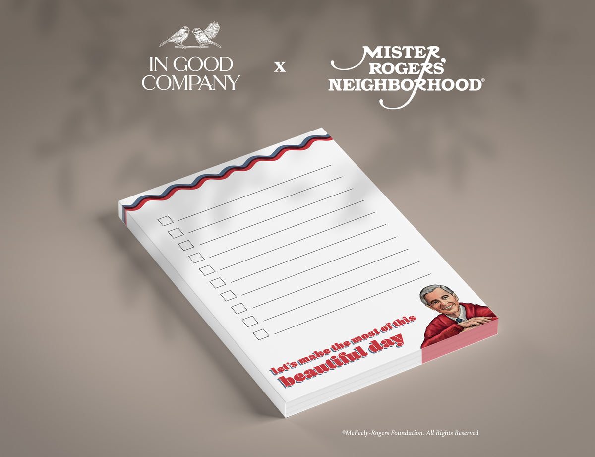 I'll Be Back When The Day Is New; Mister Rogers' Neighborhood Notepad