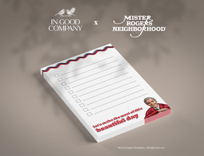 I'll Be Back When The Day Is New; Mister Rogers' Neighborhood Notepad