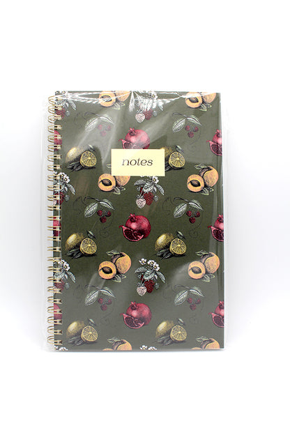 Fruit Spiral Journal Notebook
