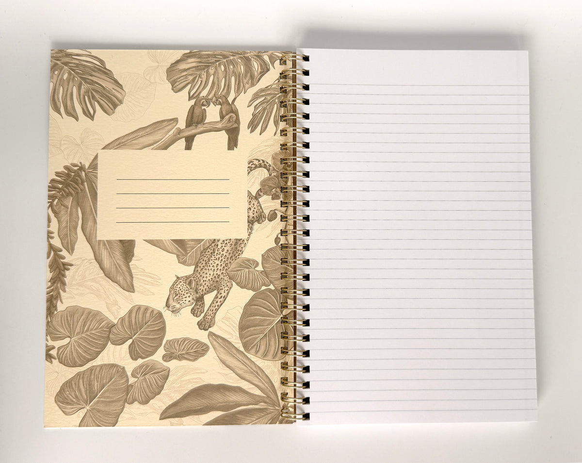 Jungle Spiral Journal Notebook