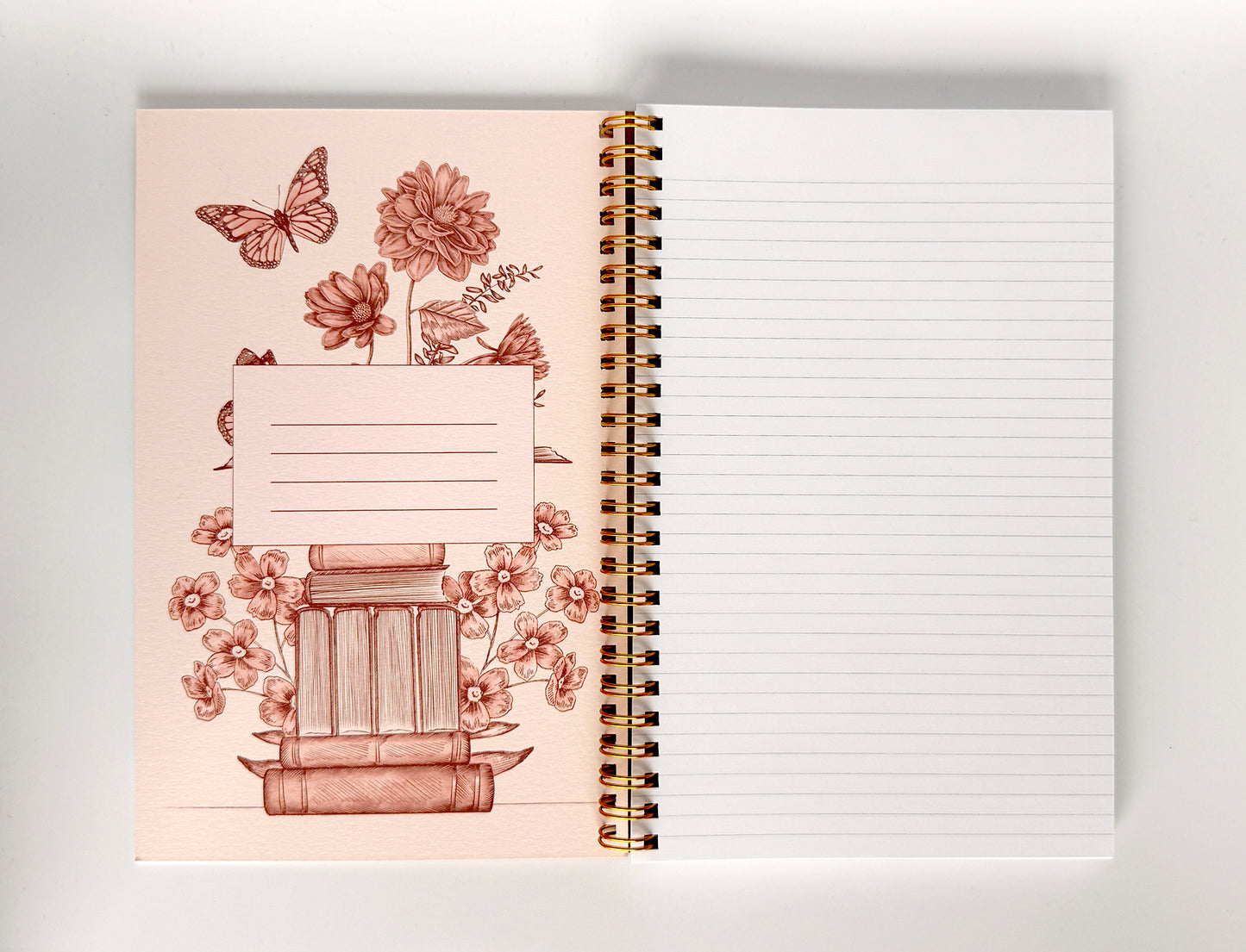 Books Spiral Journal Notebook