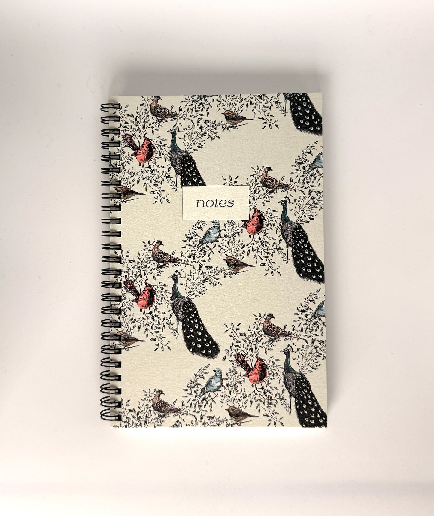 Birds Spiral Journal Notebook