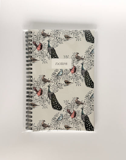 Birds Spiral Journal Notebook