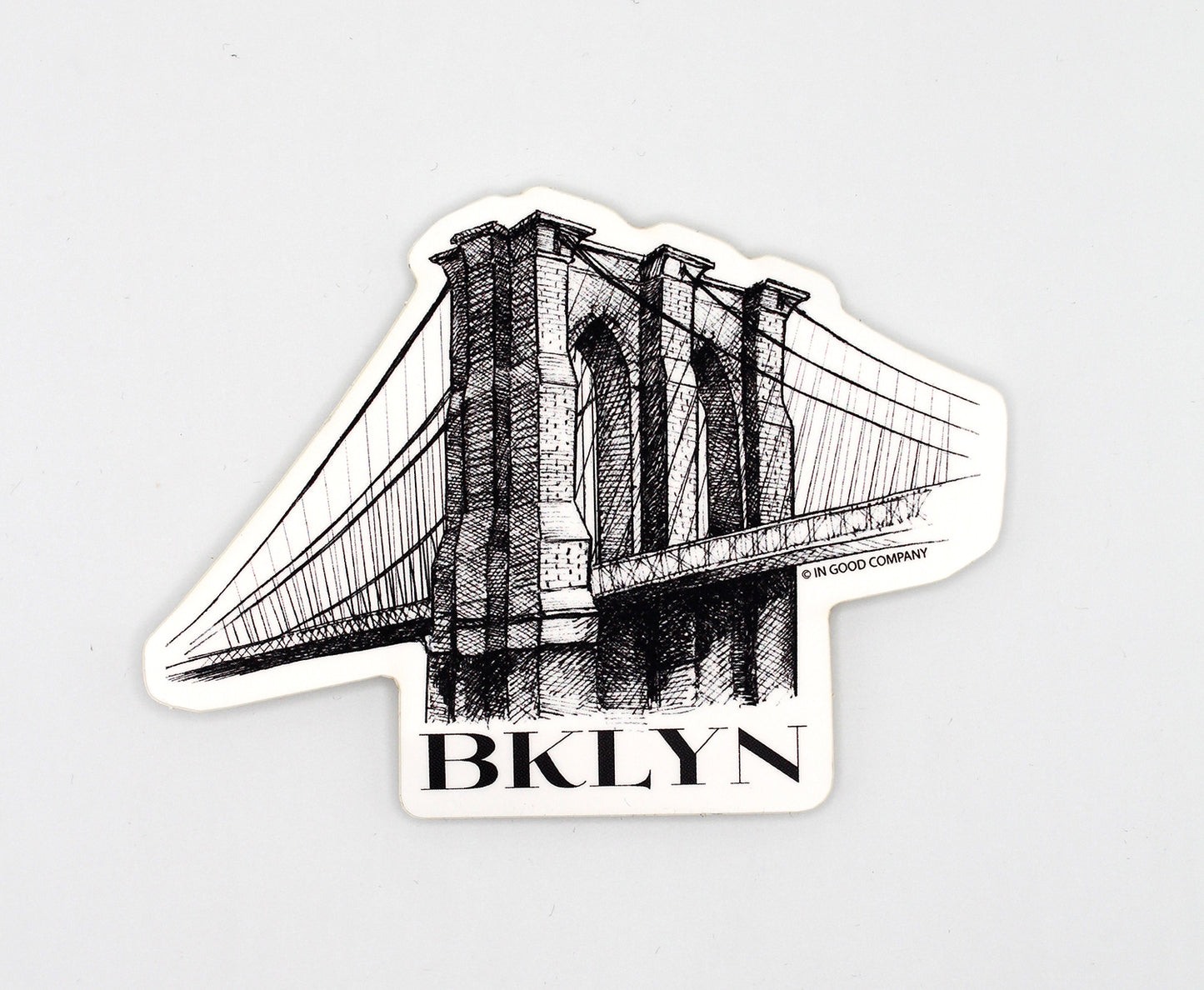 Brooklyn Bridge BKLYN Sticker – 3.5"