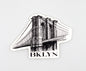 Brooklyn Bridge BKLYN Sticker – 3.5"