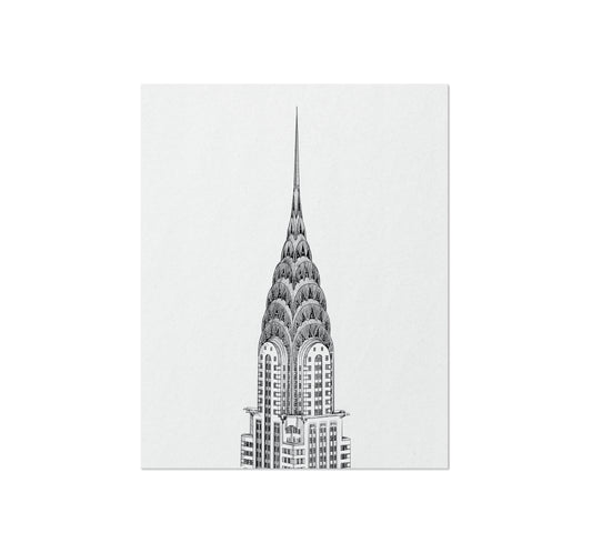 Chrysler Building Art Print