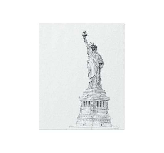 Statue of Liberty Art Print