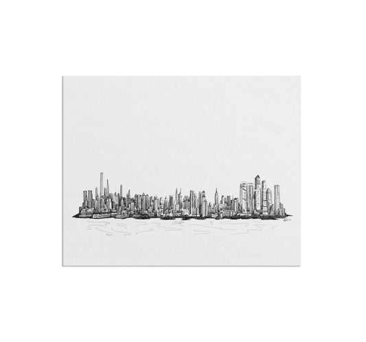 New York City Skyline Art Print