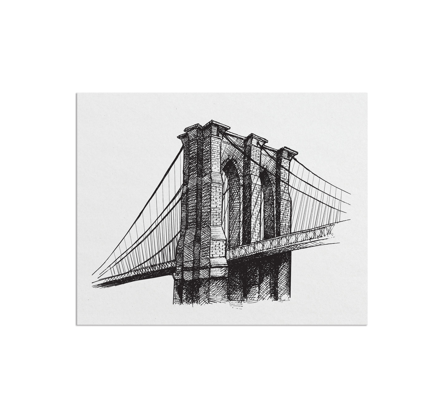 Brooklyn Bridge Art Print