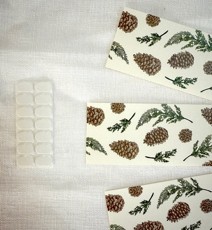 Pinecone & Juniper Napkin Bands (Set of 12)