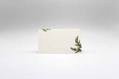 Pinecone Place Cards- Double-sided Table Tents (Set of 12)