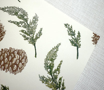 Pinecone & Juniper Placemats (Set of 12)