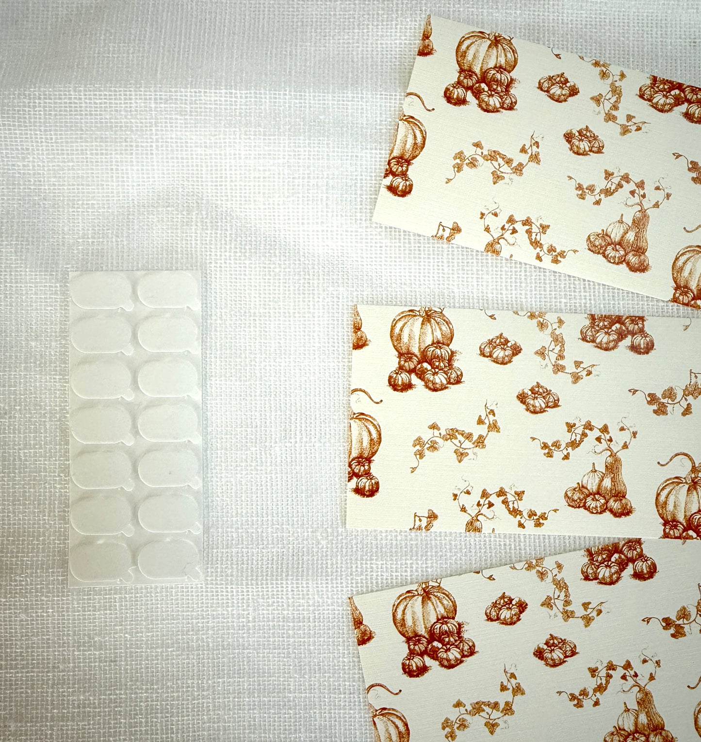 Pumpkins & Squash Napkin Bands (Set of 12)