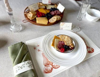 Pumpkins & Squash Placemats (Set of 12)