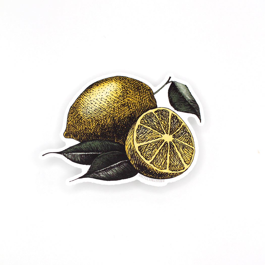 Lemon Sticker – 3"