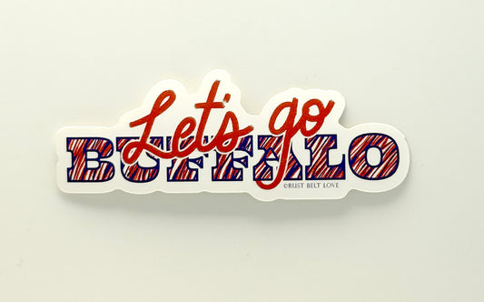 Let's Go BUFFALO Sticker