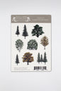 Trees Clear Sticker Sheet