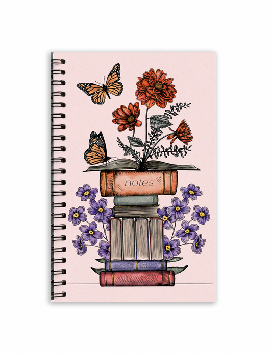 Books Spiral Journal Notebook