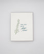 Letterpress wedding card with greenery that says " Will You Be My Best Man" by Rust Belt Love