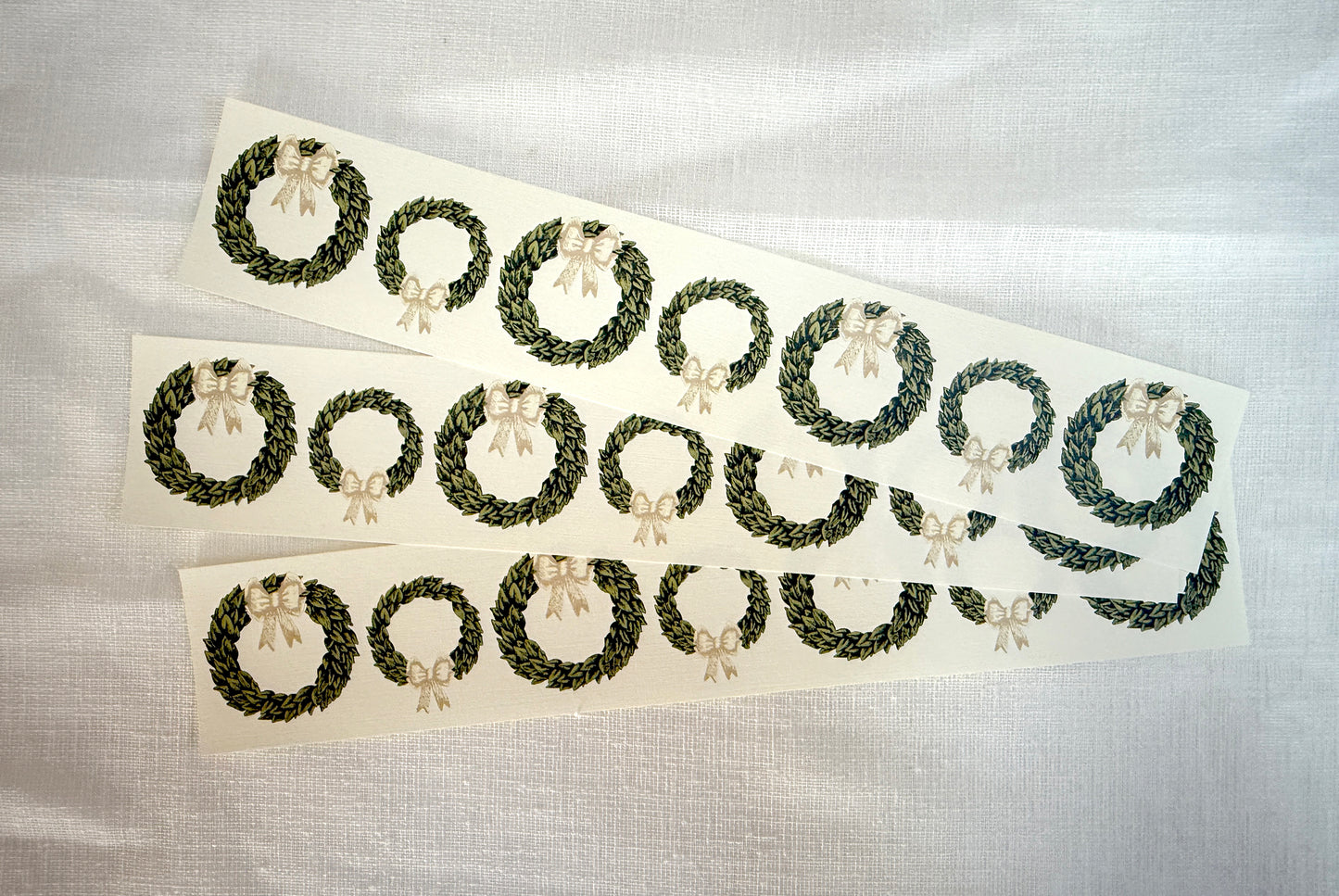 Wreath Napkin Bands (Set of 12)