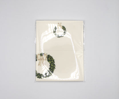Wreath Place Cards- Double-sided Table Tents (Set of 12)