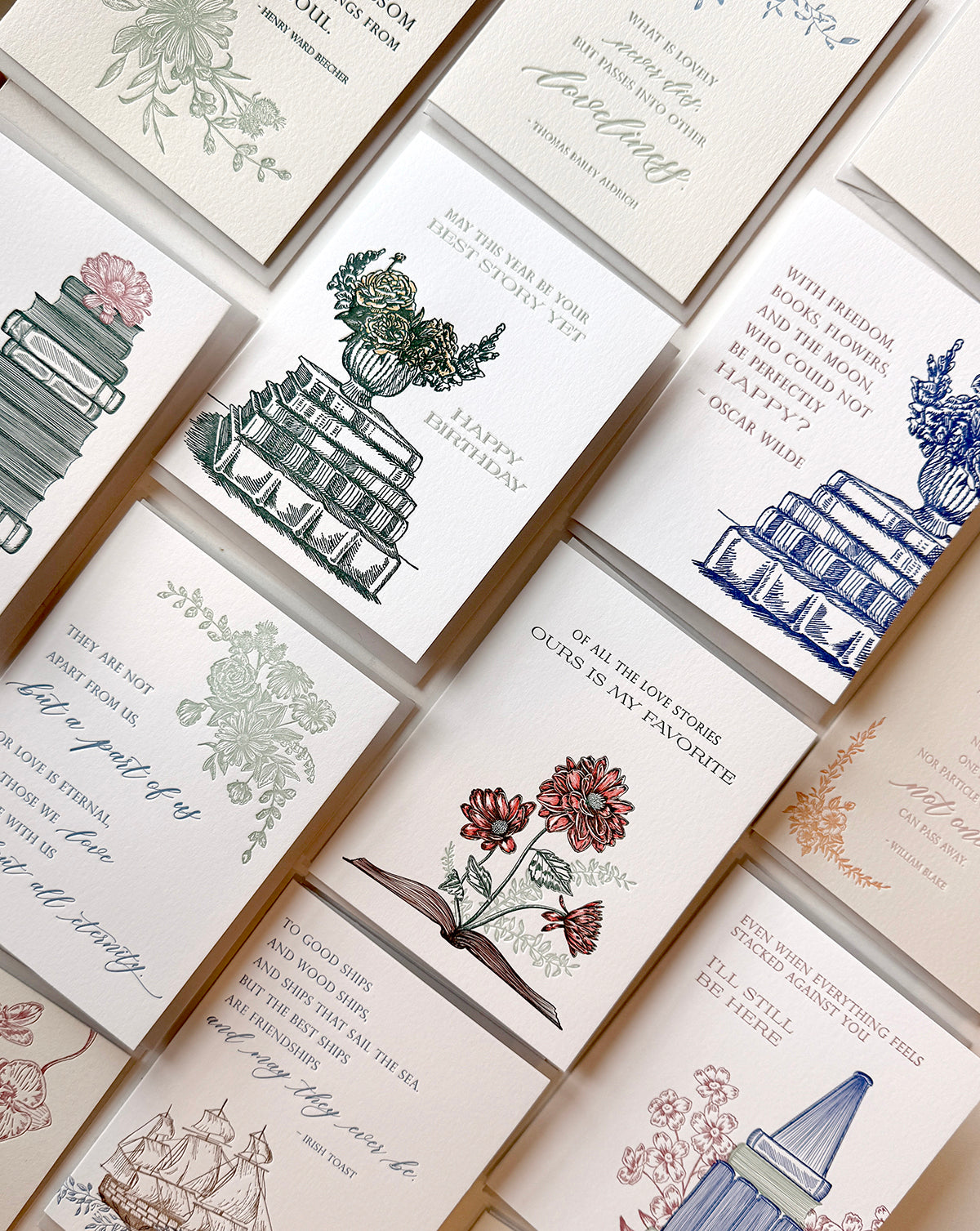 May This Year Be Your Best Story Yet, Happy Birthday Letterpress Greeting Card